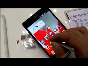 LG 옵티머스 뷰2 : 론칭현장 UX 시연 : LG Optimus Vu 2 Hands-on