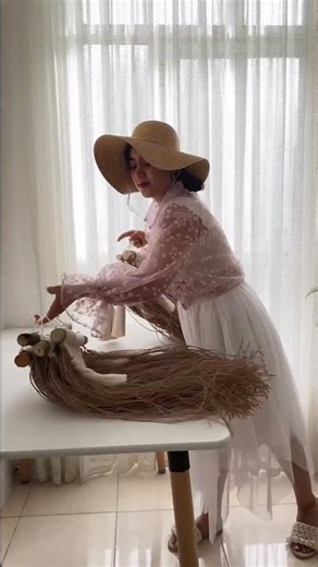 Macrame Wall Hanging with Raffia | Boho Decor ✨ Learn in My Tutorials #macrame