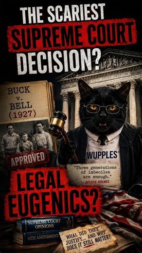 Buck v. Bell (1927) concurring opinions ⚖️ #wuppleslaw