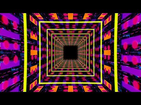 Colorful disco texture tunnel background