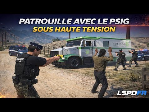 [GTA5] HIGH-TENSION PATROL WITH THE PSIG - LSPDFR #4