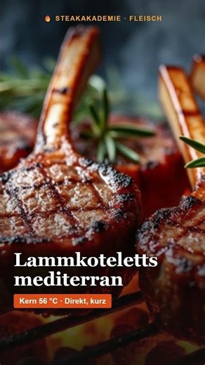 Lammkoteletts mediterran: Der Profi-Trick, den kaum jemand kennt. 🔥