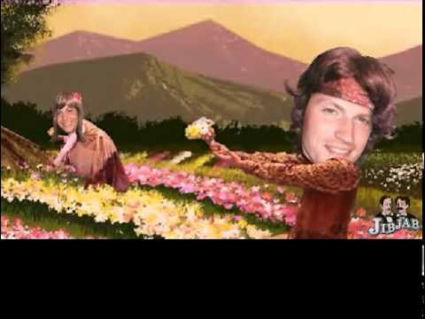 I Got You Babe Funny Sonny and Cher song singing hippies Animated Video Happy Valentines Day