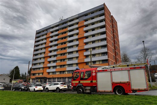 Overheated hair straighteners to blame for fire in block of flats near Birmingham, emergency services confirm