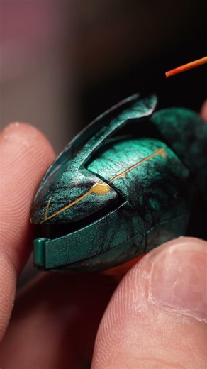 Gold Panel Lining! #gunpla