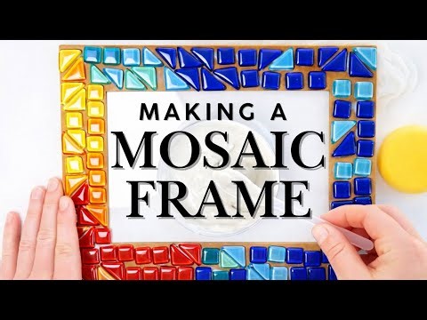 Come Craft With Me: Creating a Mosaic Photo Frame from Start to Finish