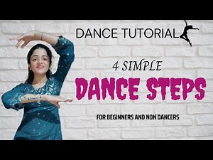 Simple dance steps/Beginners dance steps/Easy dance steps for ladie/How to learn dance.