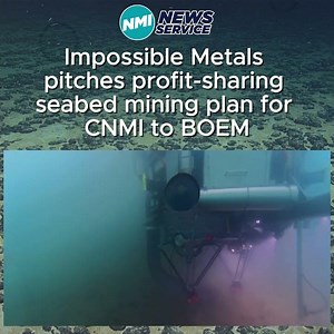 Impossible Metals pitches profit-sharing seabed mining plan for CNMI to BOEM