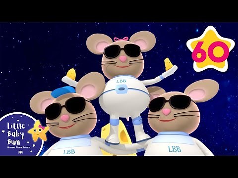 3 Blind Mice | Nursery Rhymes and Kids Songs | Little Baby Bum | Animal for Kids