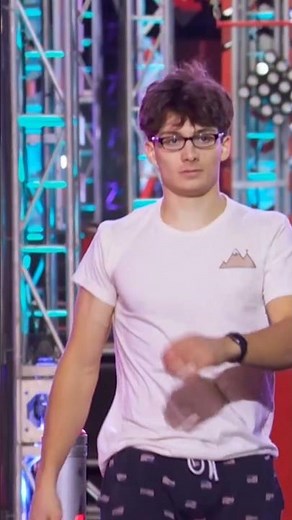 American Ninja Warrior Rivalry ERUPTS! Kaden vs Noah 🌊 #shorts #ANWFinals #Athletes