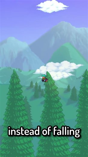 You're negating fall damage WRONG | Terraria #shorts