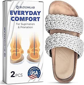 Orthopedic Heel Wedge Inserts – 3-Layer Adjustable Gel Insoles for Supination, Pronation, Flat Feet & Heel Pain Relief – Supportive Shoe Cushions for Men & Women