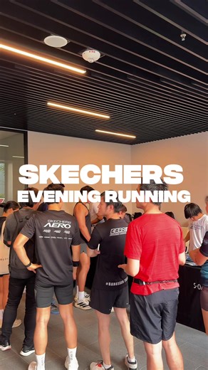 Skechers Evening Running 🏃🏼 #soasis #สวนจตุจักร #worklifeintegration #skechers #running