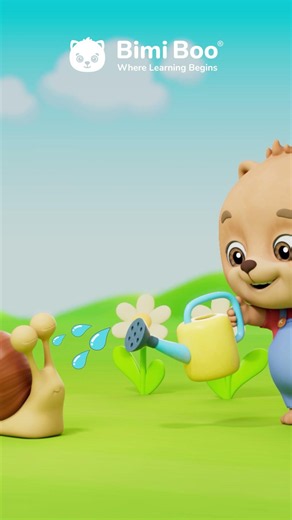 Little Snail 🐌✨ Educational Nursery Rhymes for Toddlers #kidslearning