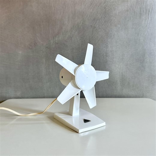 Vintage Fan, Table Fan White, Made in Germany, Mid Century Interior - Etsy