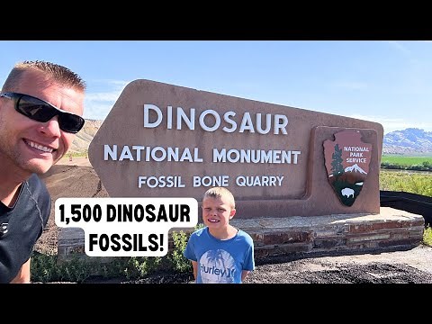 Dinosaur National Monument // Unbelievable Dinosaur Fossils Found in Utah! // Dinosaur Museum Tour