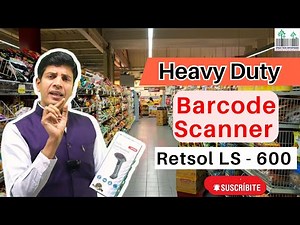 Barcode Scanner Restsol LS600 Heavy Duty How to use barcode scanner billing Excel Invent Cheapest