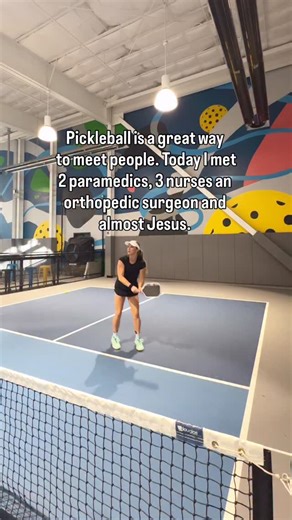 Such great “networking” 😂 But all jokes aside, pickleball is super social and a great way to meet new friends. Highly recommend! #pickleball #pickleballislife #pickleballaddict | Sweat Adventures