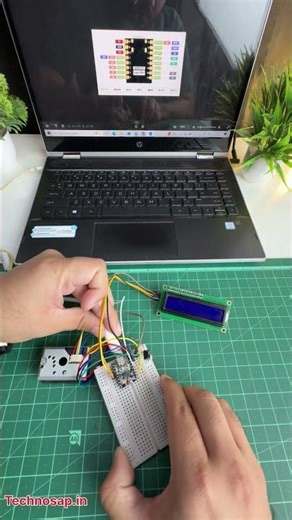 Real-Time Dust Detection using ESP32 #shortvideos #shortsfeed #shorts #short #diy #share #esp32