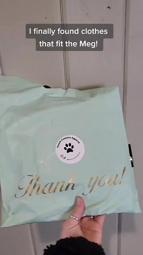 Tiny Dog Clothes Fit: Meg's New Pooch Couture Outfit