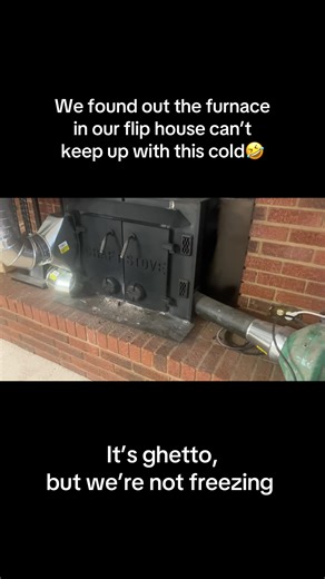 Well the furnace was working fine enough, but with these temps it can barely keep up! It’s definitely on the list to replace ASAP 🤣🤣 in the meantime I have this ghetto tube city.