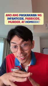 Ano ang pagkakaiba ng Infanticide, Parricide, Murder, at Homicide? . . . . . . . . . . #attyanselmo #attyanselmorodieliv #learn #fyp #FYP #lawstudent #lawschoolphilippines #learnontiktok #educationmatters #LawStudent #LegalEducation #AlamMoBa | Atty. Anselmo S. Rodiel IV