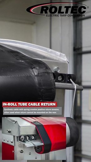 ROLTEC® Electric Tarp Conversion – Rear Options #shorts