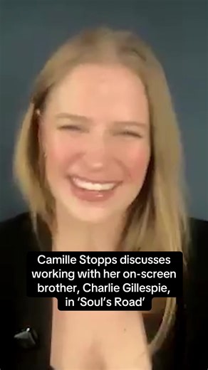 Is there anyone who can make you laugh as much as your sibling? During our conversation for @Soul’s Road Movie, #CamilleStopps talks about working with her on-screen brother, #CharlieGillespie! #SoulsRoad is now playing in select theatres across Canada. Thank you to The TARO Group for making this interview possible, as well as Camille for sharing her time with me. #film #charliegillespie @nicolesoroka