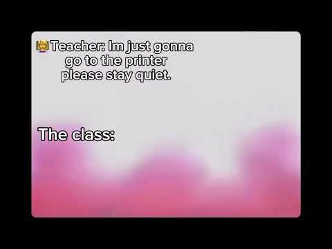 The class speaks for its self😂🤣