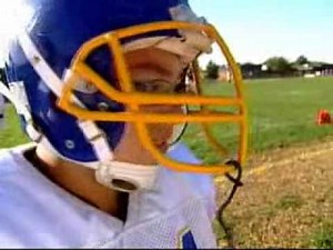 Blind Football Player