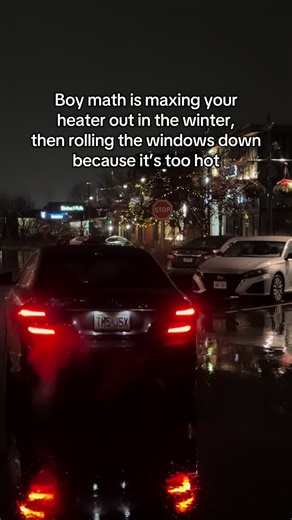 Understanding Boy Math: Winter Heating Logic