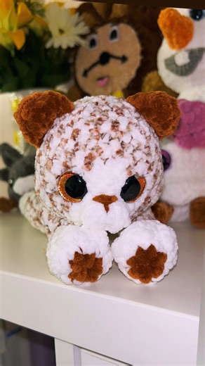 🎉✨ REVEAL TIME! ✨🎉 Meet my newest crochet creation — The Floppy Cat! 🐾💖 This soft and snuggly kitty has the sweetest floppy charm that makes it perfect for cuddles or display. I’m so excited to finally share it with you! 🧶🐱 The pattern is by @Abzies Makes it was such a joy to bring her design to life. 💕 What do you think — would you add a Floppy Cat to your collection? 🥰 #crochetersoftiktok #crochettiktok #amigurumi #crochetplushies #videoviral