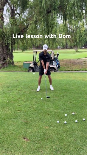 Driver lesson with Dom