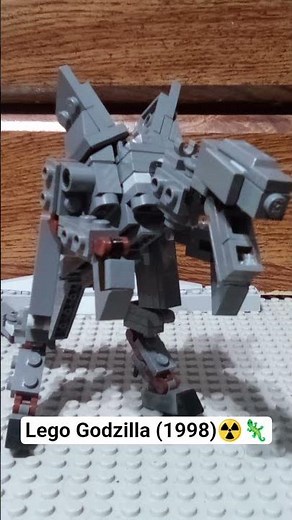 Lego Godzilla 1998 ☢️🦎#404 #lego #godzilla #moc