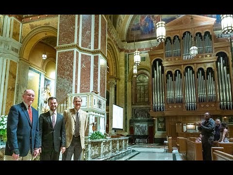Nathan Laube plays Wagner Overture to Tannhäuser at St. Matthew the Apostle Cathedral