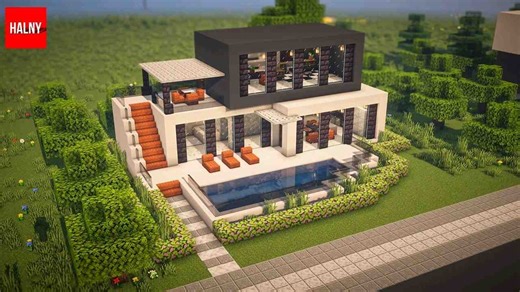 【HALNY】Minecraft的现代房屋-教程