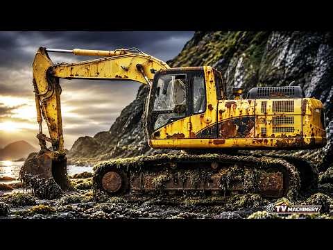 Forgotten Excavator CAT 330 Abandoned for 20 Years | Full Restoration Journey
