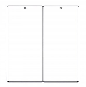 Front Glass for Samsung Galaxy Note 10 Plus 5G - Black