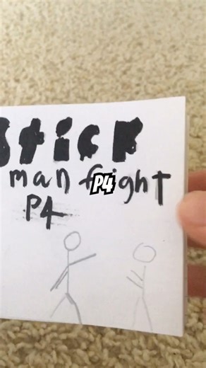 stick men fights p1 to p4#animation #fighting