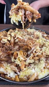 Macaroni and cheese with meat WITHOUT an oven!#fblifestyle #socialconnection #cooking | Super Recipes