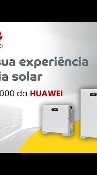 Melhores sua experiência em energia solar com a Bateria Luna 2000 da Huawei