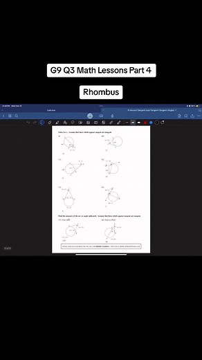 G9 Q3 Math Lessons Part 4: Rhombus Insights