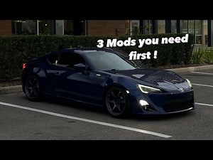 Top 3 mods for your GT86!