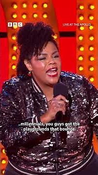Desiree Burch speaks up for Gen X! - Watch brand new Live at the Apollo on iPlayer now #shorts