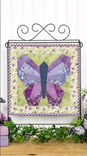 The Foundation Paper Piecing Series 4 - April is here with beautiful colors and a full tutorial!