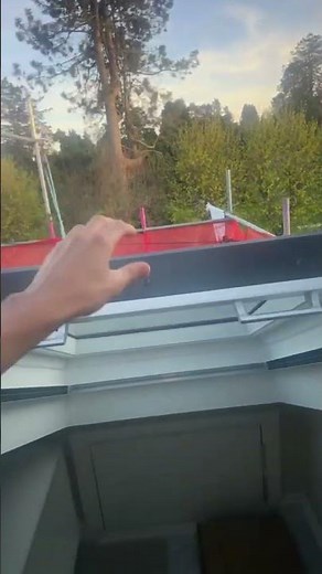 Blind for Velux Balcony Window | Manual Honeycomb OpenView – Real Installation