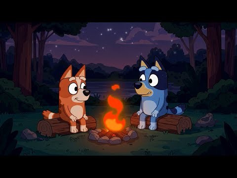 Bluey’s Late Night Vibes 🌠 Lofi Chill for Calm Nights 🎧 Relaxing Lofi Beats for Study & Focus