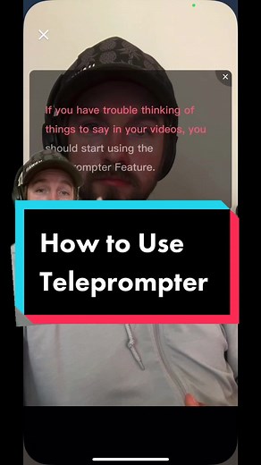 How to Use Teleprompter on TikTok