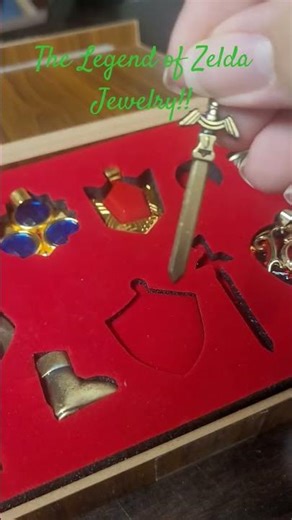 The Legend of Zelda Jewelry!! #nintendo #thelegendofzelda #legendofzelda #tloz