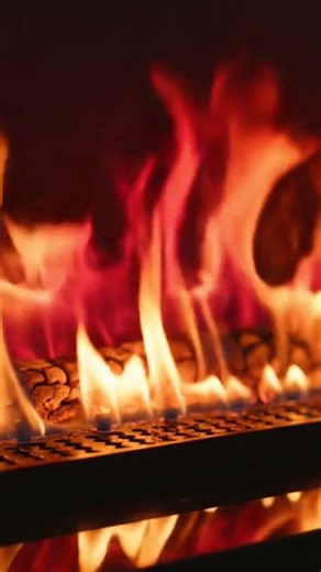 🔥 Cozy Fireplace Loop | Relaxing Fire Ambience ASMR | Sleep, Study, Meditation | 장작타는소리